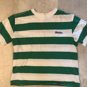 Dickies Green Striped Shirt